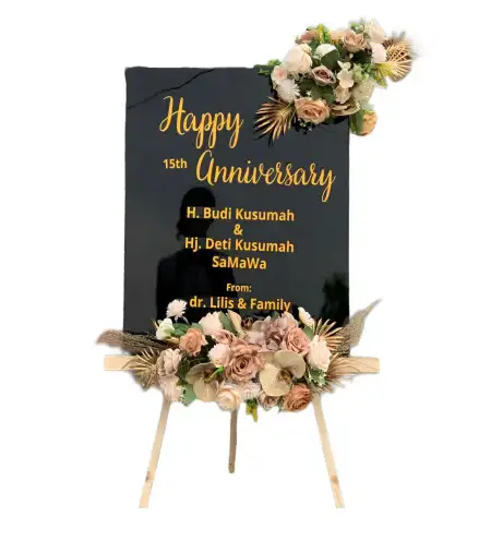 Papan Bunga Akrilik Puday